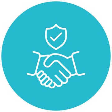 recommend clip art: Trust vector icon. Can be used for Teamwork iconset.