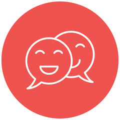Client Satisfaction vector icon. Can be used for Charity iconset.