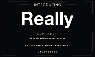 Unique Sans Serif Font Alphabet Typeface Typography