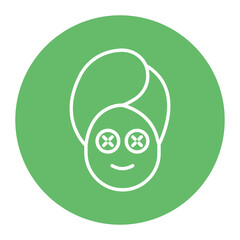 Spa Wrapping vector icon. Can be used for Spa iconset.