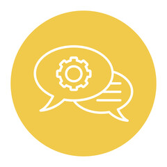 Assistance vector icon. Can be used for Business and Finance iconset.