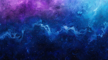Obraz na płótnie Canvas Celestial Galaxy Gradient A celestial galaxy gradient resembling the vast expanse of space with deep indigo blues fading into cosmic purples and shimmering stardust 
