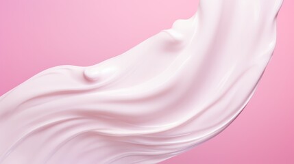  White skincare cosmetic cream lotion swatch smear smudge 