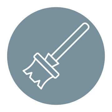 recommend clip art: Broom vector icon. Can be used for Home Improvements iconset.