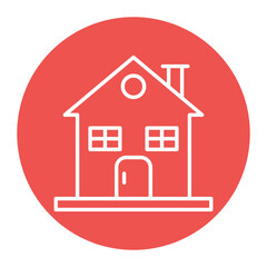House vector icon. Can be used for Home Improvements iconset.
