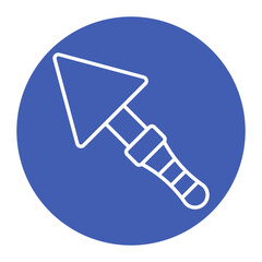 Trowel vector icon. Can be used for Home Improvements iconset.