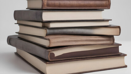 Fototapeta premium An image of a pile of books. used books, books