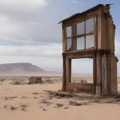 Fototapeta premium Desert Ruins 
