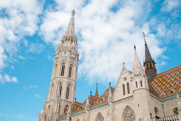 Fototapeta premium Blue sky and church