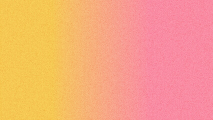 colour combination of pink and yellow  noisy grain background texture for cover, header, poster ,design.