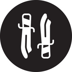 blade glyph icon