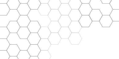 Abstract white background with hexagon and hexagonal background. Luxury white pattern with hexagons. abstract 3d hexagonal background with shadow. 3D futuristic abstract honeycomb mosaic background.