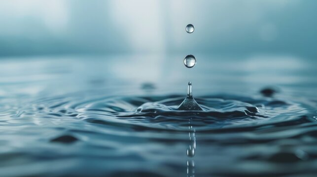 Step into a world where time stands still, and the essence of water is captured in breathtaking detail. 