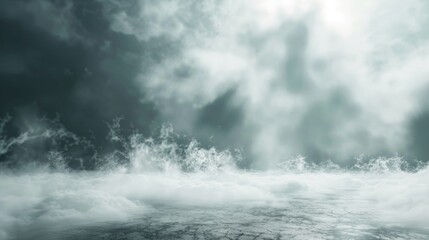 Fototapeta premium A man riding a surfboard on top of a wave. Suitable for sports and leisure concepts