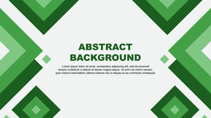 Abstract Green Background Design Template. Abstract Banner Wallpaper Vector Illustration. Abstract Green Template