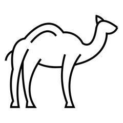 Camel Graphic  icon Design vector