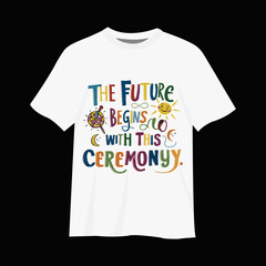 Naklejka premium typography for T-shirt graphics, poster, print, postcard and other uses. 