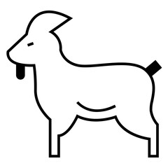 sheep icon vector illustration