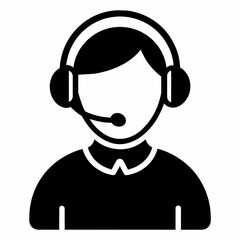 Customer Care Service and Support Icon vector illustration 
