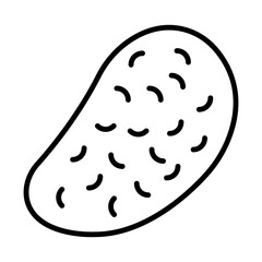 Potato line icon
