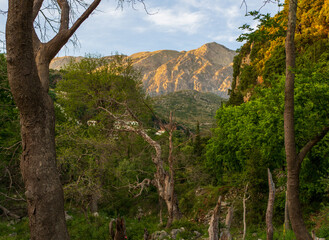 Mountain Landscapes at Sunset - Southern Albania