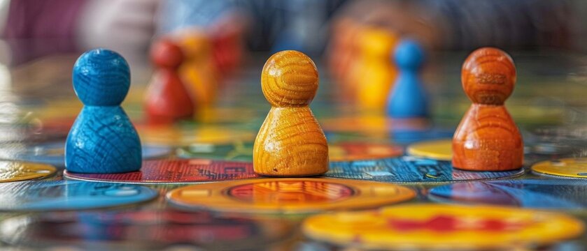 A board game designed for families explores themes of diversity, inclusion, and social justice, using a tri-colored game board and engaging gameplay