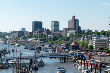 Hafengeburtstag, 835th port anniversary Hamburg 2024, Hamburg, Germany