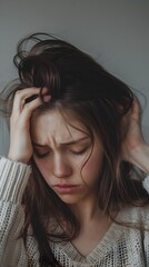 Headache, itchy scalp, relaxation for scalp comfort