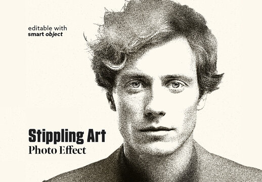 Stippling Art Effect