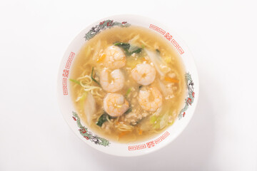 海老あんかけラーメン