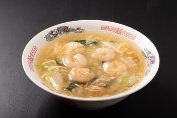海老あんかけラーメン