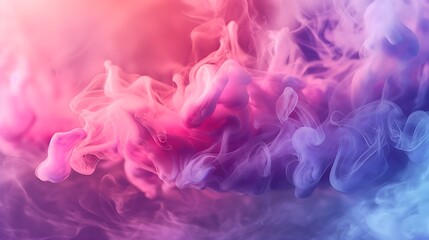 Elegant Pink and Purple Smoke Swirls - Abstract Silk Waves in Vibrant Colors for Creative Backgrounds, and Design Inspiration - Dynamic Ink Motion, Smooth Curvy Shape Fluid Background, New Wallpaper