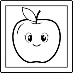  apple cartoon