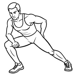 Fototapeta premium athlete running