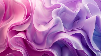 Obraz premium Elegant Purple Waves Abstract Background