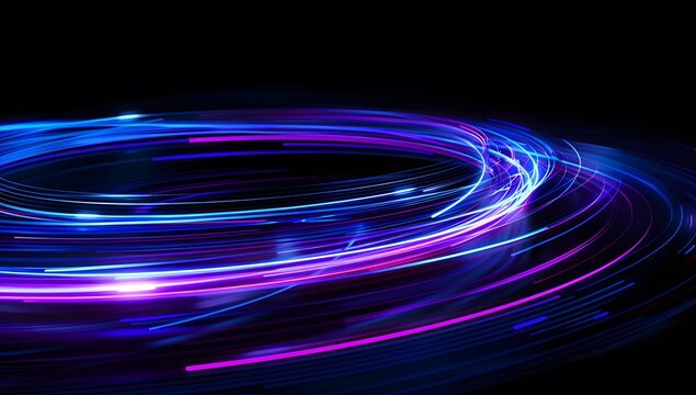 Abstract futuristic design for advertising, technology or business presentation