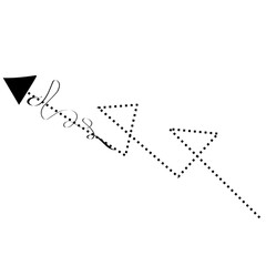 Black arrow line 