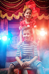 vintage circus performance