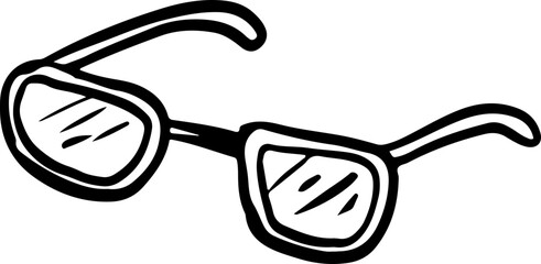 sketch eyeglasses
