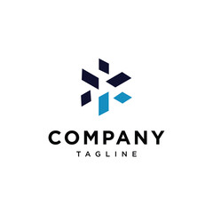 Fototapeta premium Letter A abstract logo icon vector template.eps