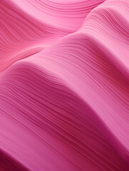 Pink abstract textured wavy lines background 