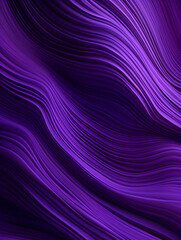 Dark purple abstract textured wavy lines background 