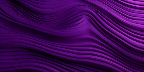 Dark purple abstract textured wavy lines background 
