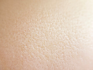 Fototapeta premium texture of human skin with enlarged pores close-up