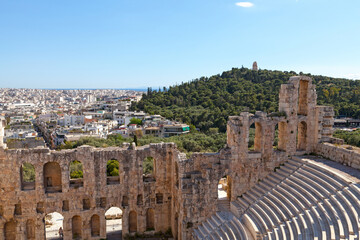The Odeon of Herodes Atticus in Athens