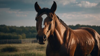 Obraz premium portrait of a horse