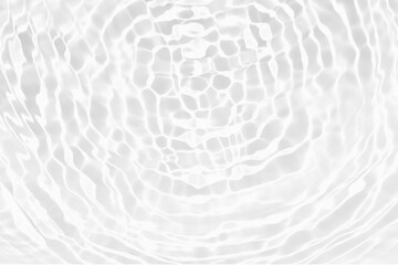 Abstract white transparent water surface texture natural ripple background. clear water wave...