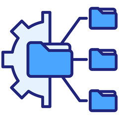 Obraz premium File Management