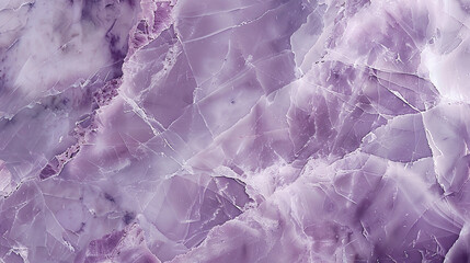 Soft lavender marble with wisps of gray, evoking a sense of tranquility.