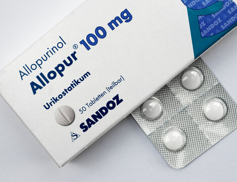 Allopurinol is a gout medication from Sandoz company